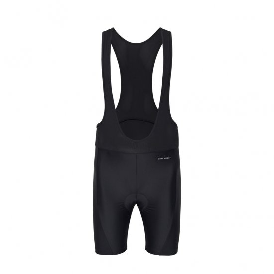 North Latitude Sport Bike Shorts With Suspenders Black - Roupa de ciclismo - 