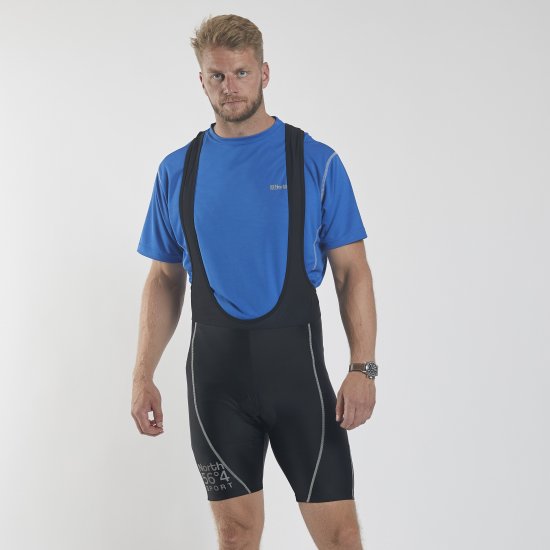 North Latitude Bike Shorts With Suspenders Black TALL - Roupa desportiva & Outdoor - Roupa Desportiva Tamanhos Grandes
