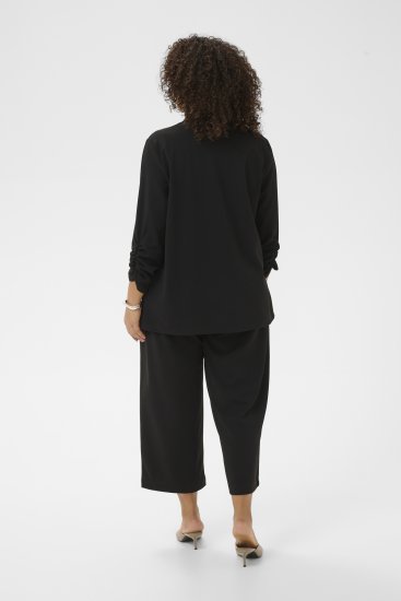 Kaffe Curve Pheolo 3/4 Sleeve Blazer Black Deep - Blazers e Coletes - 