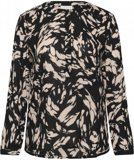 Kaffe Curve Mila Ami Blusa Preto - Blusas e Túnicas - 