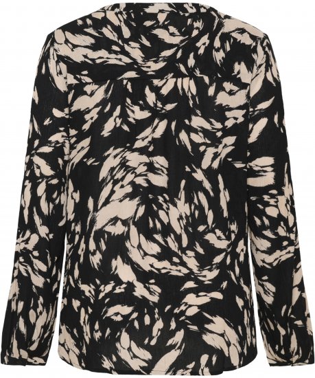 Kaffe Curve Mila Ami Blusa Preto - Blusas e Túnicas - 