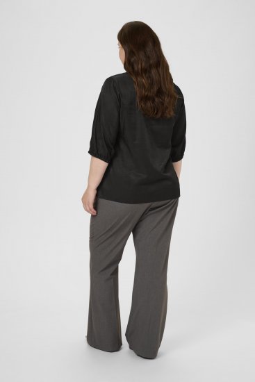 Kaffe Curve Ada Blouse Black - Blusas - 