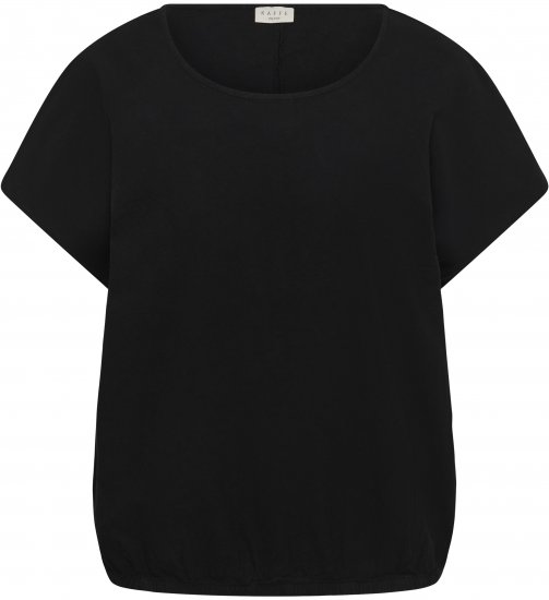 Kaffe Curve Nana Blusa de manga curta Preto - Blusas e Túnicas - 