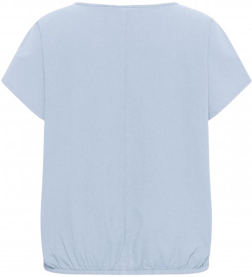 Kaffe Curve Nana Blusa de manga curta Azul - Blusas e Túnicas - 