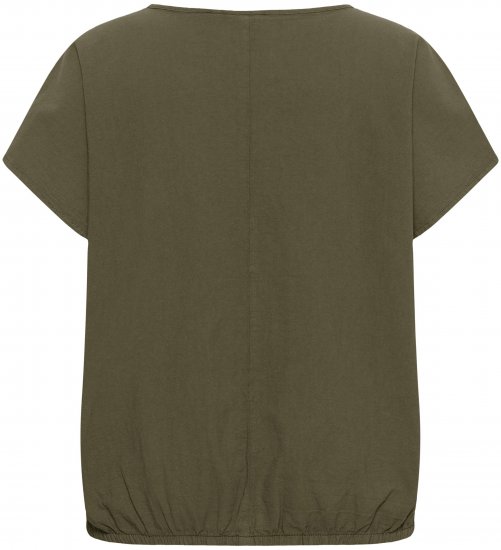 Kaffe Curve Nana Blusa de manga curta Grape Leaf - Blusas e Túnicas - 