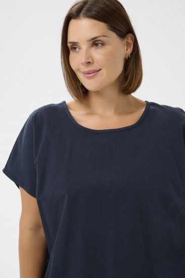 Kaffe Curve Nana Blusa de manga curta - Blusas e Túnicas - 