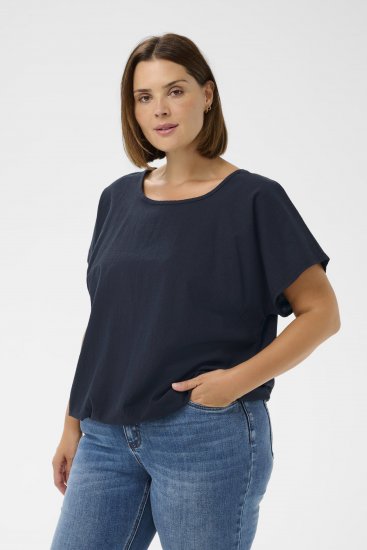 Kaffe Curve Nana Blusa de manga curta - Blusas e Túnicas - 