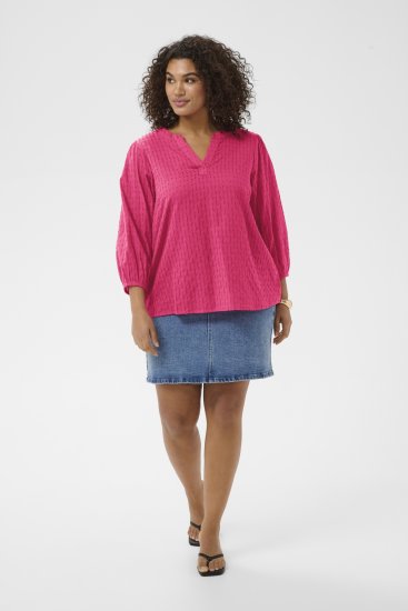 Kaffe Curve Thea Blouse Beetroot Purple - Blusas - 