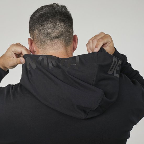 North Latitude 61325 Cardigan Com Capuz Preto - Sweatshirts & hoodies - Sweatshirt & Camisolas com Capuz tamanhos grandes