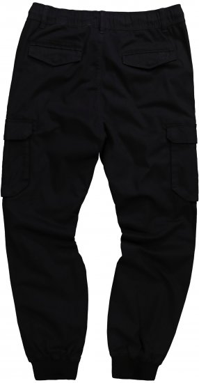JP1880 Cargo Trousers with Many Pockets Stretchy Black - Jeans & calças - Jeans & Calças Tamanhos Grandes Homem