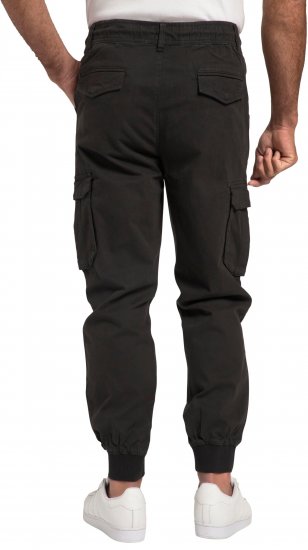 JP1880 Cargo Trousers with Many Pockets Stretchy Black - Jeans & calças - Jeans & Calças Tamanhos Grandes Homem