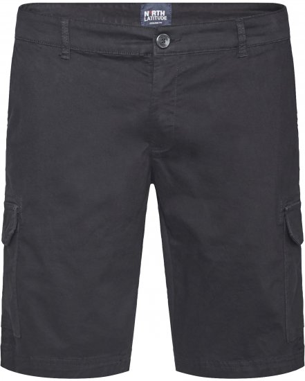 North Latitude 61148 Calções Cargo Preto - Calções - Calções Homem Tamanhos Grandes
