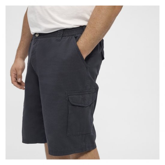 North Latitude Cargo Shorts Navy Blue - Calções - Calções Homem Tamanhos Grandes