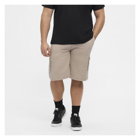 North Latitude Cargo Shorts Sand - Calções - Calções Homem Tamanhos Grandes