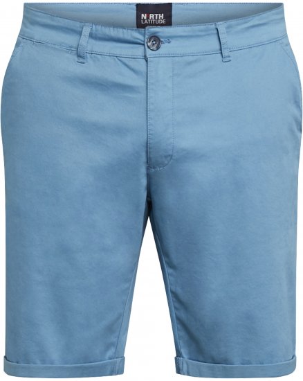 North Latitude 61147 Calções Chino Azul Médio - Calções - Calções Homem Tamanhos Grandes