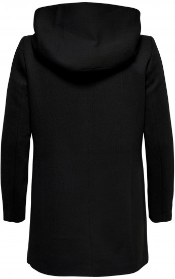 Only Carmakoma Sedona Light Coat Black - Casacos de inverno - 