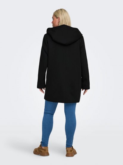 Only Carmakoma Sedona Light Coat Black - Casacos de inverno - 