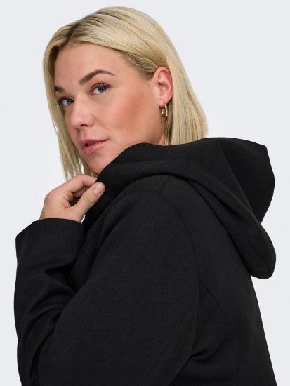 Only Carmakoma Sedona Light Coat Black - Casacos de inverno - 