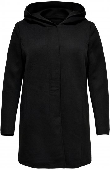 Only Carmakoma Sedona Light Coat Black - Casacos de inverno - 