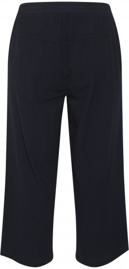 Kaffe Curve Nana Calças culotte Azul-marinho meia-noite - Jeans & Calças Femininas em Tamanhos Grandes – Plus Size - 