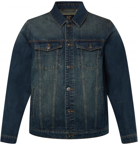 JP1880 Denim Jacket Dark Blue Denim - Casacos - Casacos Homem Tamanhos Grandes
