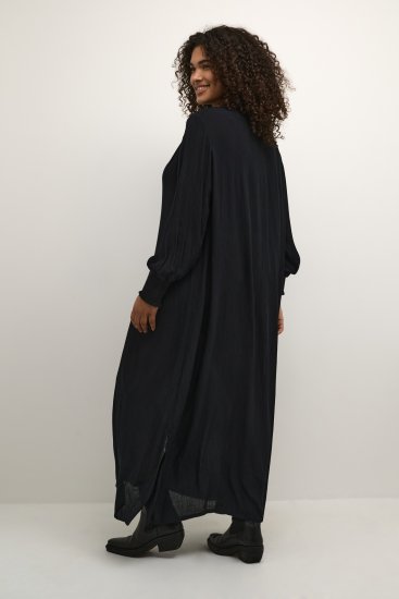 Kaffe Curve Miriam Ami Vestido Preto profundo - Vestidos - 