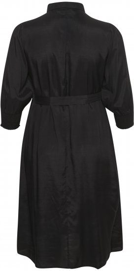 Kaffe Curve Emina Oline Vestido Preto profundo - Vestidos - 