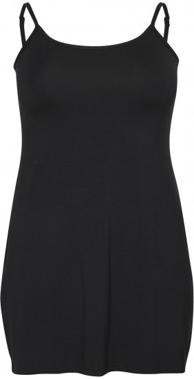 Kaffe Curve Jena De alças Vestido Preto profundo - Vestidos - 