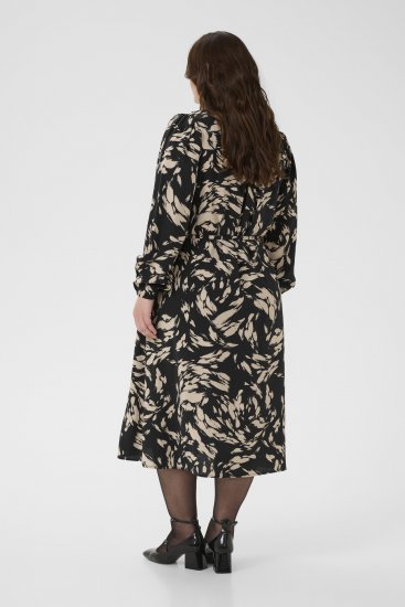 Kaffe Curve Olla Vestido Preto - Vestidos - 