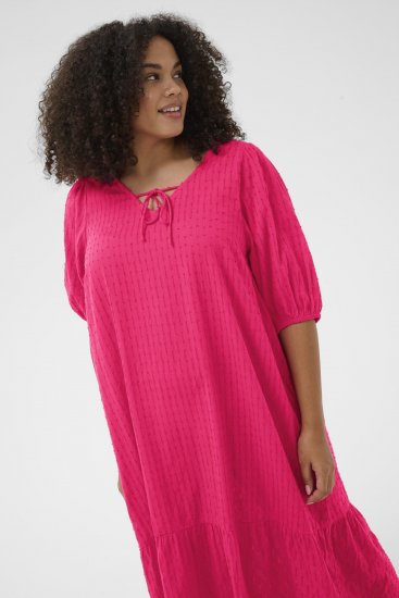 Kaffe Curve Thea Dress Beetroot Purple - Vestidos - 