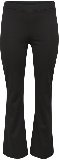 Kaffe Curve Jenna Leggings evasivos Preto profundo - Jeans & Calças Femininas em Tamanhos Grandes – Plus Size - 