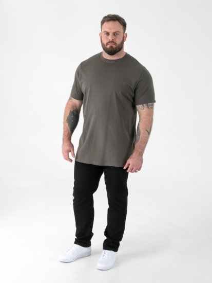 D555 Flyers Crew Neck T-shirt Khaki - T-shirts - T-shirts Homem Tamanhos Grandes