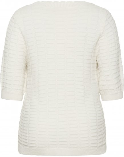Kaffe Curve Lotia Pullover Chalk - Camisolas de malha - 
