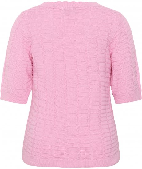 Kaffe Curve Lotia Pullover Pink Frosting - Camisolas de malha - 