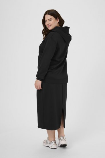 Kaffe Curve Annita Sweatshirt Black - Hoodies - 