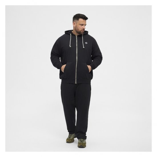 North Latitude Cardigan Hoodie Black - Sweatshirts & hoodies - Sweatshirt & Camisolas com Capuz tamanhos grandes