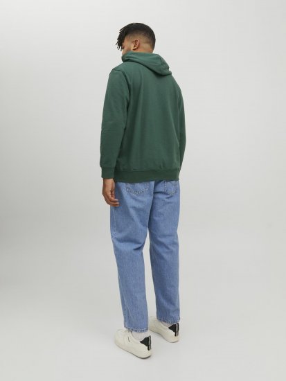 Jack & Jones Codyy Hoodie Green - Sweatshirts & Hoodies - Sweatshirt & Camisolas com Capuz tamanhos grandes