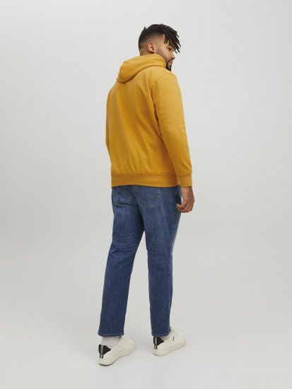 Jack & Jones Codyy Hoodie Yellow - Sweatshirts & hoodies - Sweatshirt & Camisolas com Capuz tamanhos grandes