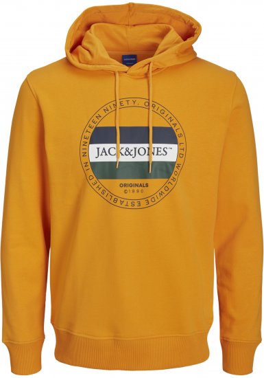 Jack & Jones Codyy Hoodie Yellow - Sweatshirts & hoodies - Sweatshirt & Camisolas com Capuz tamanhos grandes