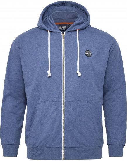 North Latitude Cardigan Hoodie Blue - Sweatshirts & hoodies - Sweatshirt & Camisolas com Capuz tamanhos grandes