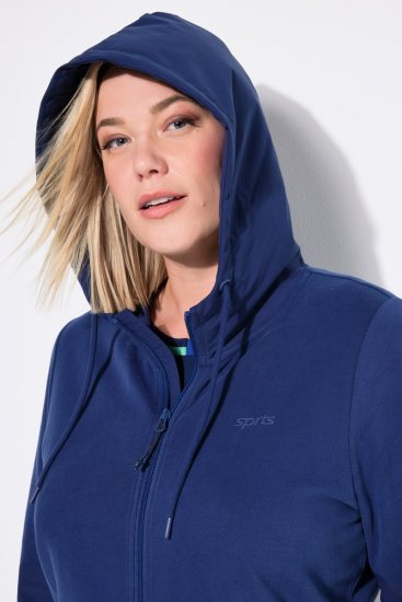 Ulla Popken Athletic Department Hoodie Navy - Sweatshirts & hoodies - Sweatshirts, Hoodies e Malhas Aconchegantes