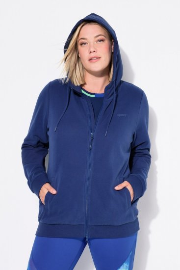Ulla Popken Athletic Department Hoodie Navy - Sweatshirts & hoodies - Sweatshirts, Hoodies e Malhas Aconchegantes