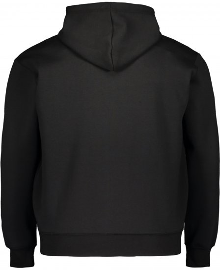 Big Bones Zorro Hoodie with Zipper Black - Sweatshirts & hoodies - Sweatshirt & Camisolas com Capuz tamanhos grandes