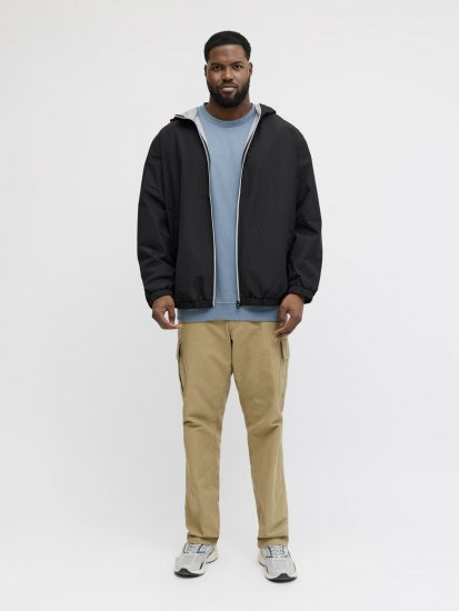 Jack & Jones Jake Light Jacket Black - Casacos - Casacos Homem Tamanhos Grandes