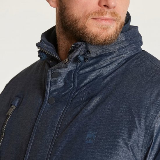 North Latitude 23134 Padded Jacket Waterproof 3K Navy - Casacos - Casacos Homem Tamanhos Grandes