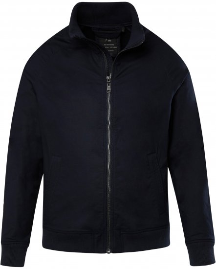 JP1880 Blouson Jacket FLEXNAMIC with Stand-up Collar Navy - Casacos - Casacos Homem Tamanhos Grandes