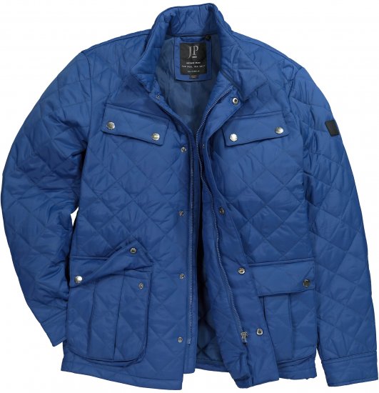 JP1880 Quilted with Multiple Pockets Jacket Dark Blue - Casacos - Casacos Homem Tamanhos Grandes