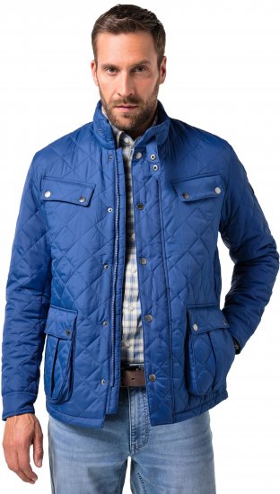 JP1880 Quilted with Multiple Pockets Jacket Dark Blue - Casacos - Casacos Homem Tamanhos Grandes