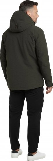 Dobsom Minnesota Casaco Corta-Vento e Impermeável Castanho Escuro - Roupa desportiva & Outdoor - Roupa Desportiva Tamanhos Grandes