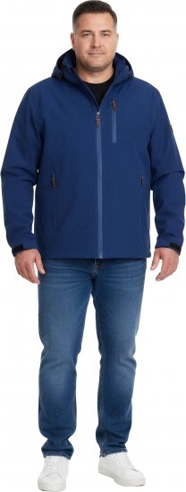 Dobsom Minnesota Casaco Corta-Vento e Impermeável Azul - Roupa desportiva & Outdoor - Roupa Desportiva Tamanhos Grandes